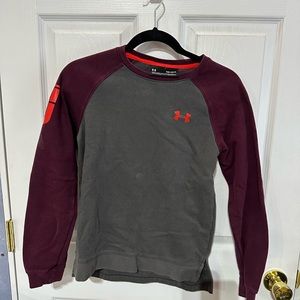Boys youth Large Under Armour long sleeve cold gear loose fit